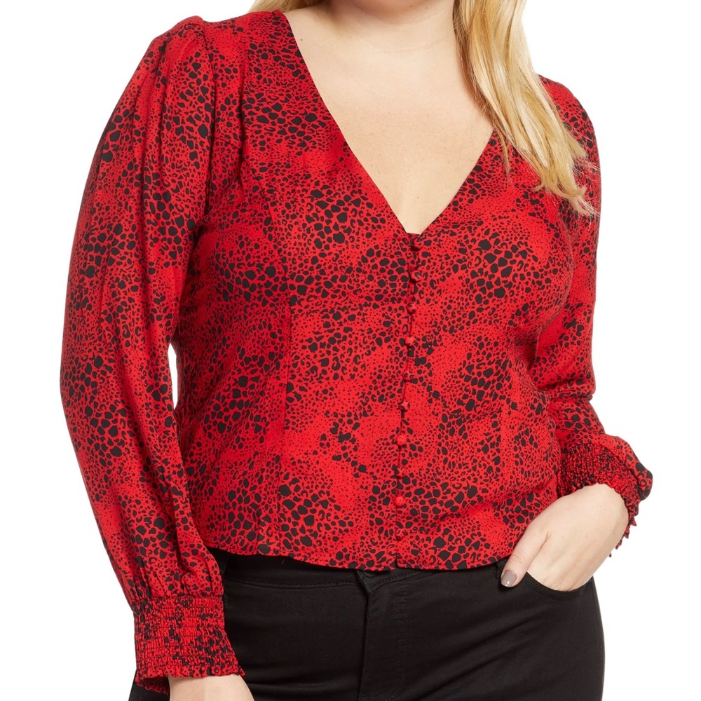Animal Print Top
